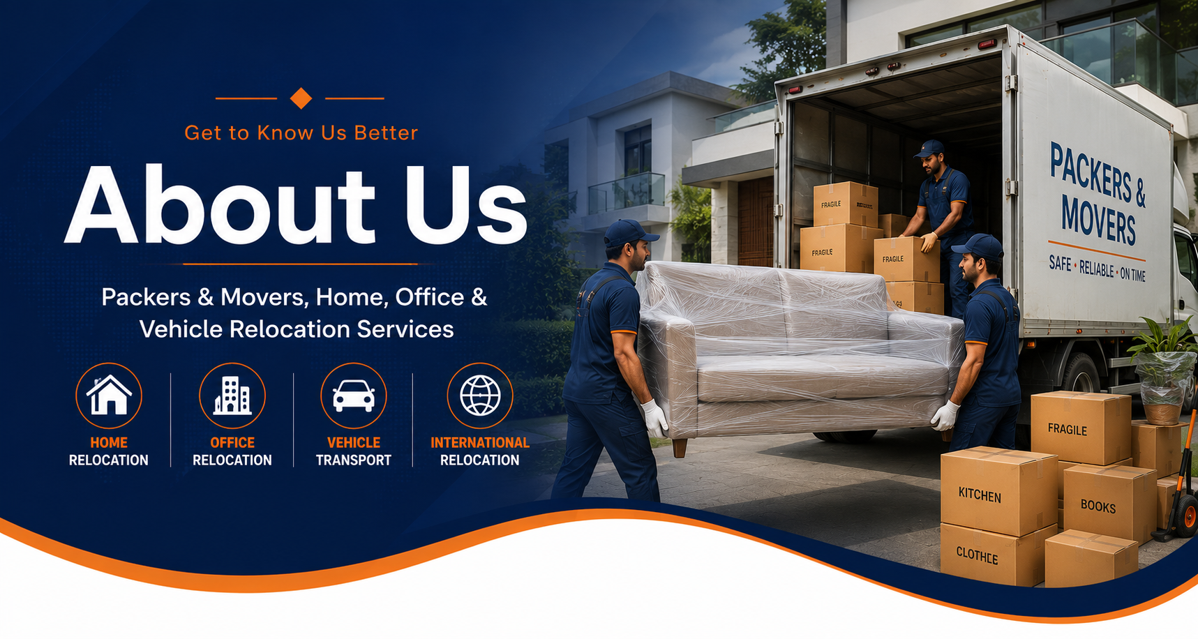 Harsha Worldwide Movers about Banner